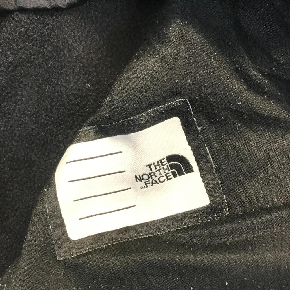 The North Face Denali Fleece Jacket Boys XL Black Good Full Zip Mock Neck Coat